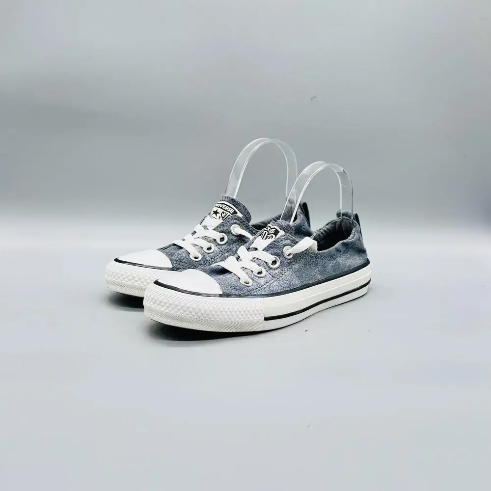 Converse Shoes Womens 5 Blue Chuck Taylor All Star Shoreline Slip On Sneakers - Picture 3 of 11